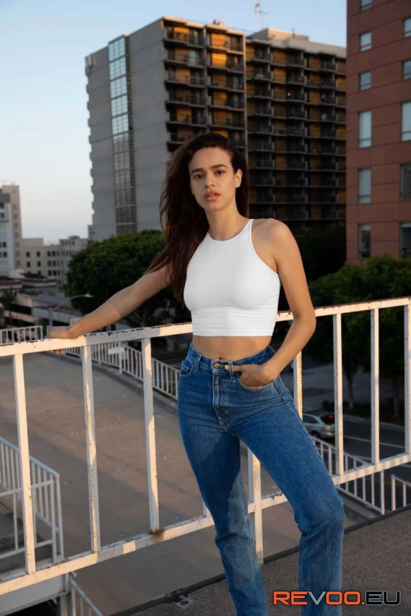 Pamut spandex rövid top American Apparel AA8369 3.