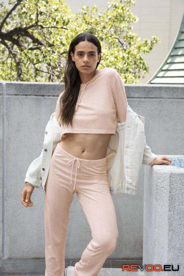 Tri-blend kevertszálas melegítő nadrág American Apparel AARSATR334 12.