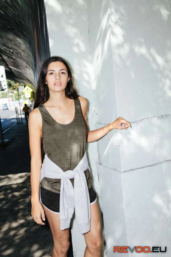 Tri-blend kevertszálas atléta   American Apparel AATR408 3.