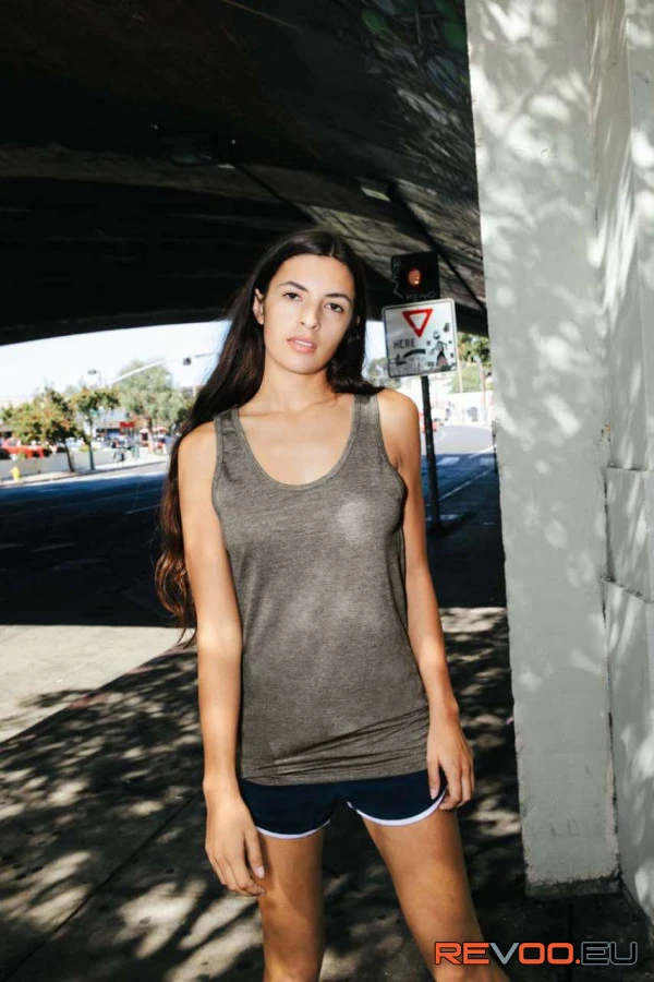 Tri-blend kevertszálas atléta   American Apparel AATR408 4.