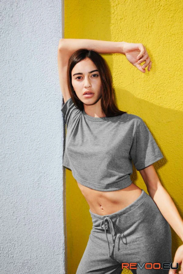 Tri-blend kevertszálas rövid top American Apparel AATR480 4.