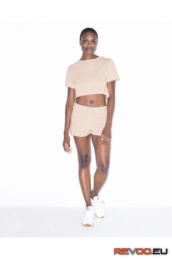 Tri-blend kevertszálas rövid top American Apparel AATR480 8.