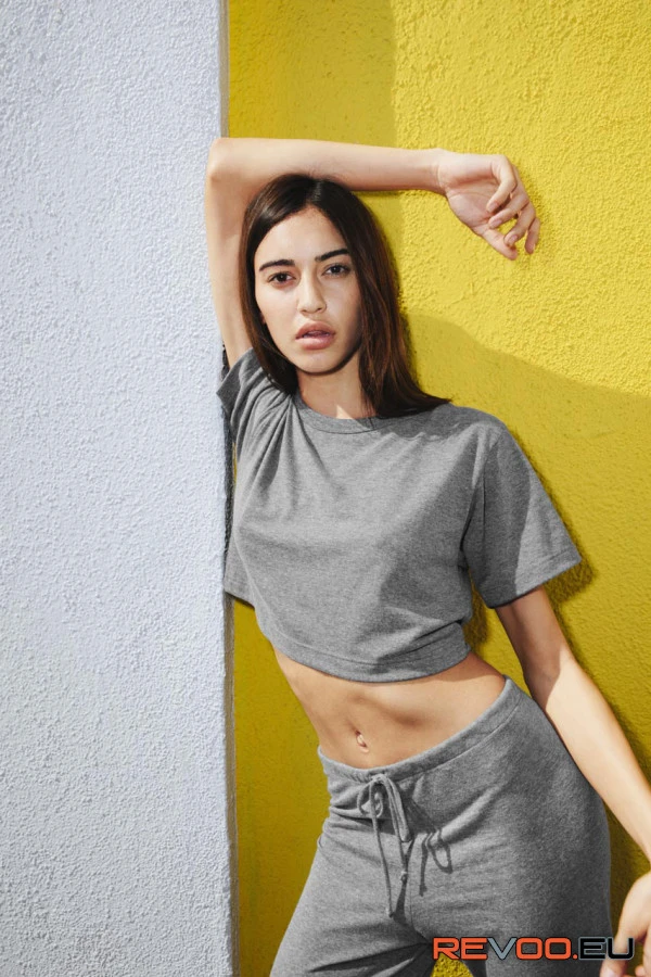 Tri-blend kevertszálas rövid top American Apparel AATR480 10.