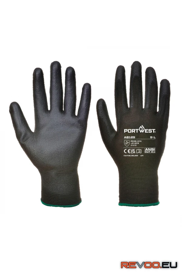 PU tenyérmártott kesztyű ipari kiszerelésben (288 pár) Portwest AB129 1.