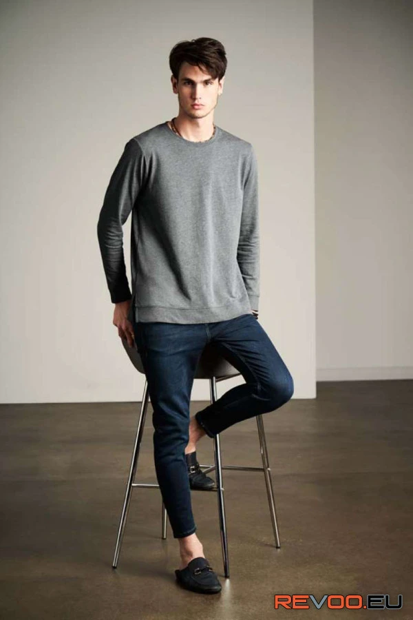 Könnyű frottír környakas Anvil AN73000 8.