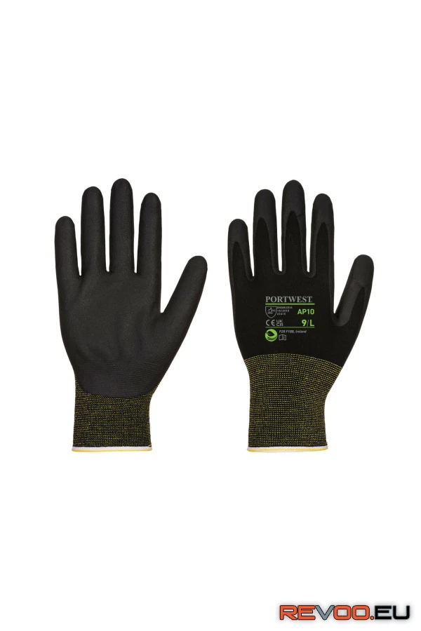 NPR15 nitril hab bambusz kesztyű-12-es csomag Portwest AP10 2.