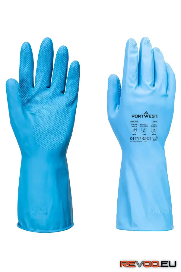 FD Chemical B latex könnyű kesztyű (12 pár) Portwest AP76 1.