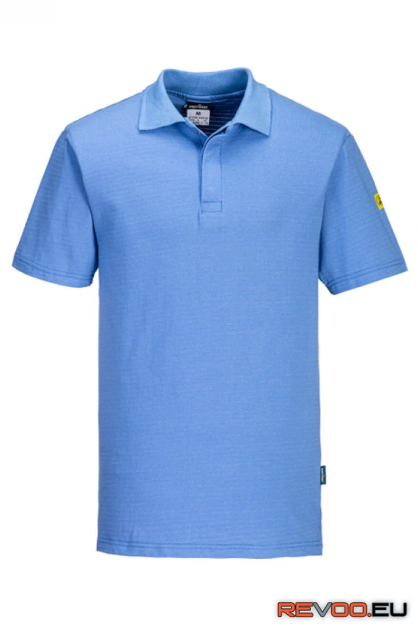 Antisztatikus ESD galléros póló   Portwest AS21 1.