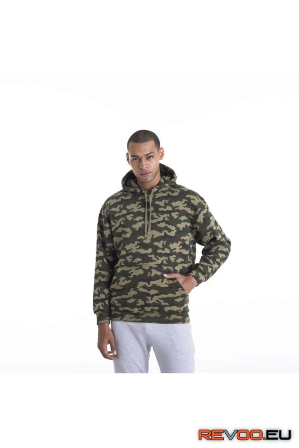 Terepszínű kapucnis pulóver Just Hoods AWJH014 5.