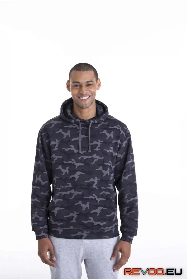 Terepszínű kapucnis pulóver Just Hoods AWJH014 1.