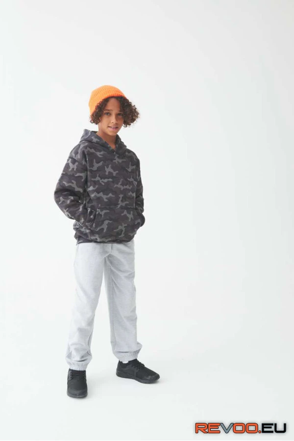 Kids terepszínű kapucnis felső Just Hoods AWJH014J 2.