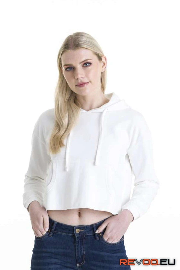 Lányka rövid kapucnis pulóver Just Hoods AWJH016 1.