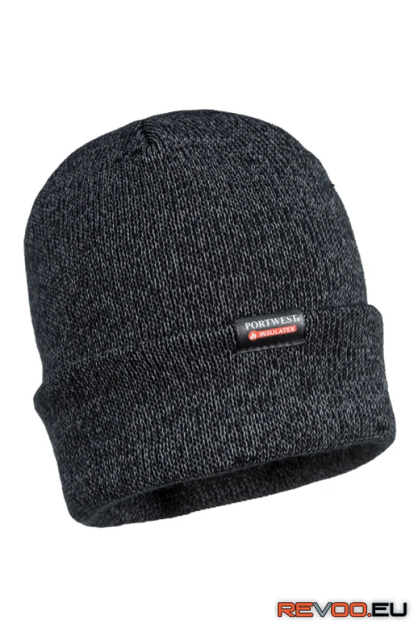 Fényvisszaverő kötött sapka, Insulatex béléssel   Portwest B026 1.
