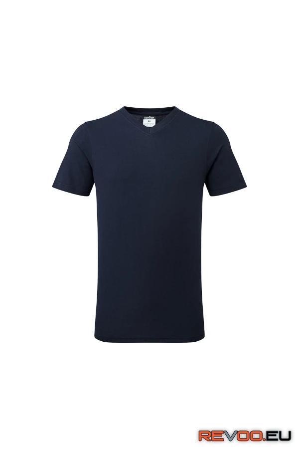 V-nyakú pamutpóló Portwest B197 2.