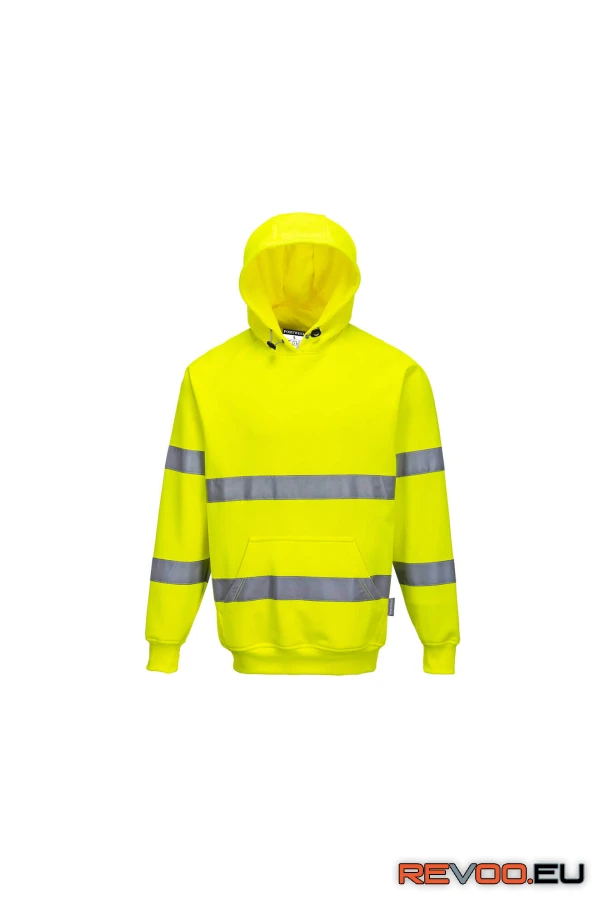 Jól láthatósági kapucnis pulóver Portwest B304 3.