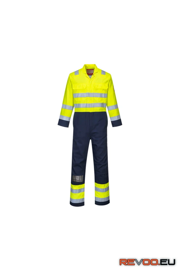 Hi-Vis Bizflame Pro antisztatikus lángálló overall   Portwest BIZ7 2.
