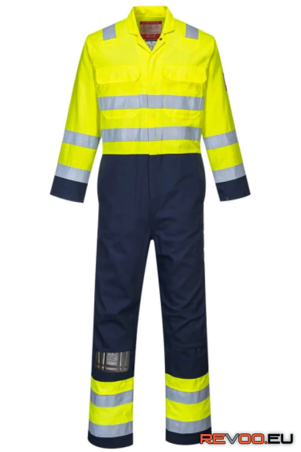Hi-Vis Bizflame Pro antisztatikus lángálló overall   Portwest BIZ7 1.