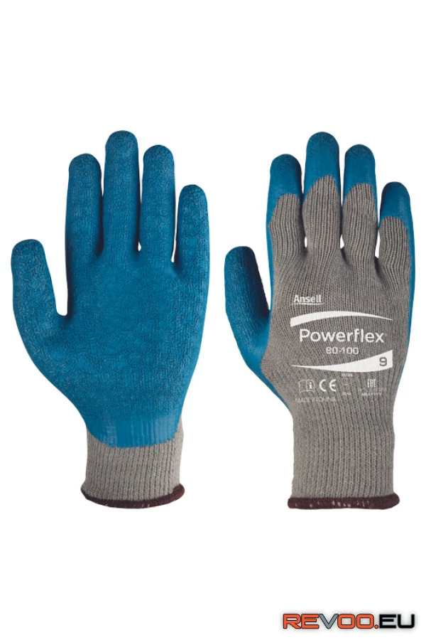 Power-flex 80-100 kesztyű ipari kiszerelésben (144pár) Ansell c01080028 1.