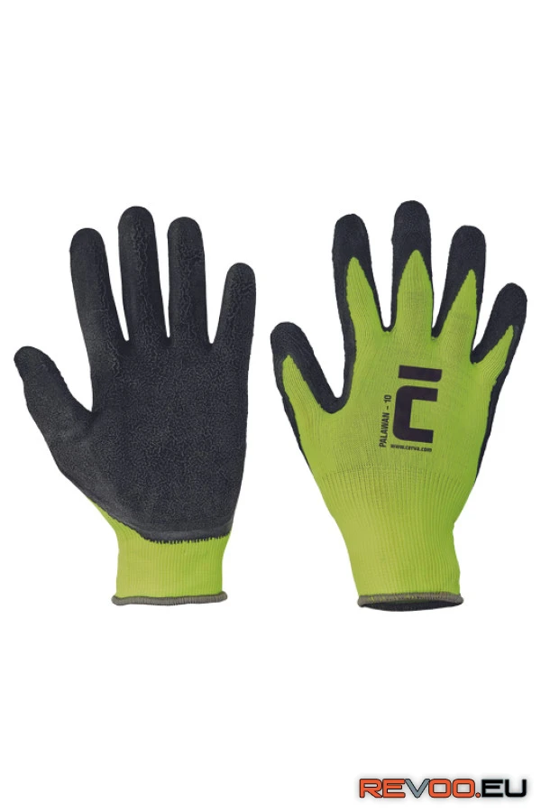 Palawan nylon, latex tenyerű kesztyű Cerva c01080029 1.