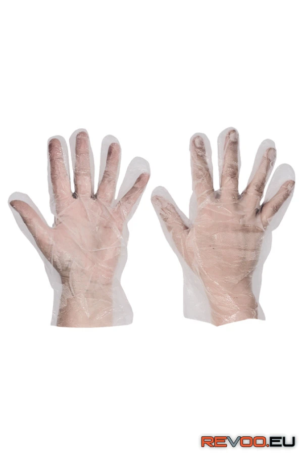 Duck egyszer használatos PE kesztyű Cerva c01090005 1.