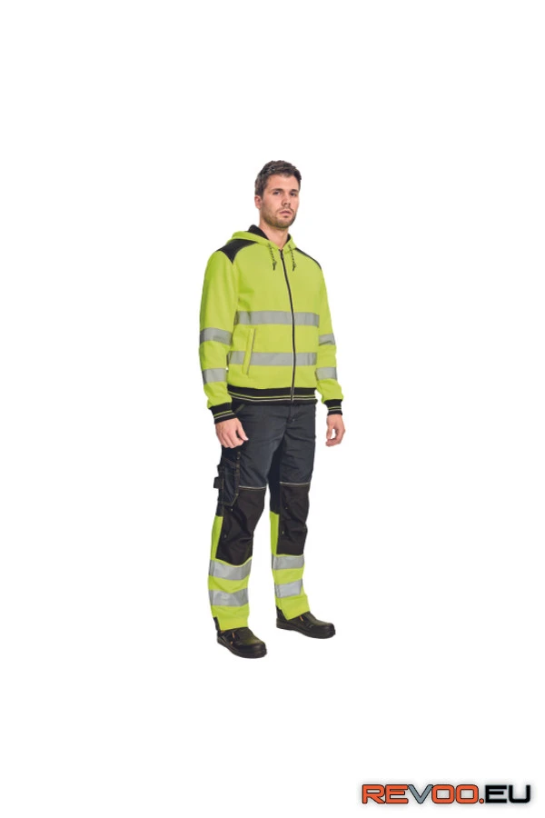 Knoxfield Hi-Vis kapucnis pulóver Cerva c03060051 4.