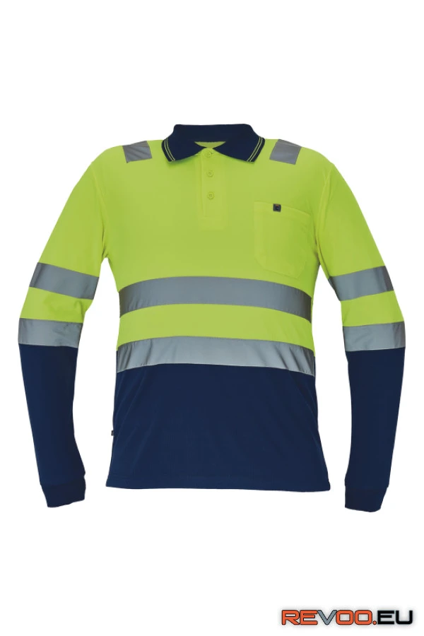 Leon HV hosszú ujjú galléros póló   Cerva c03220005 4.