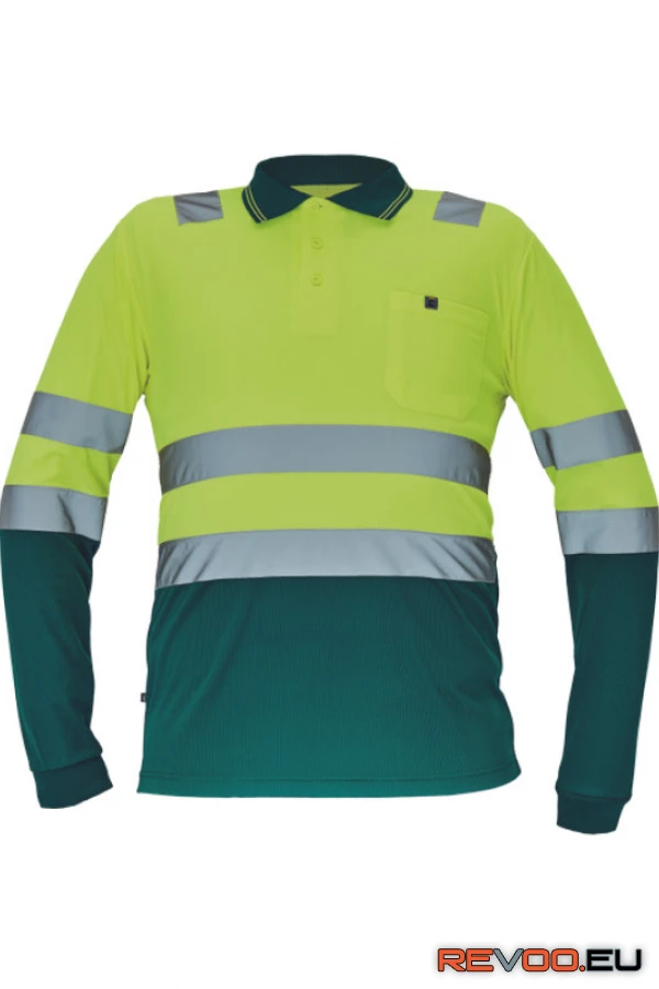 Leon HV hosszú ujjú galléros póló   Cerva c03220005 1.