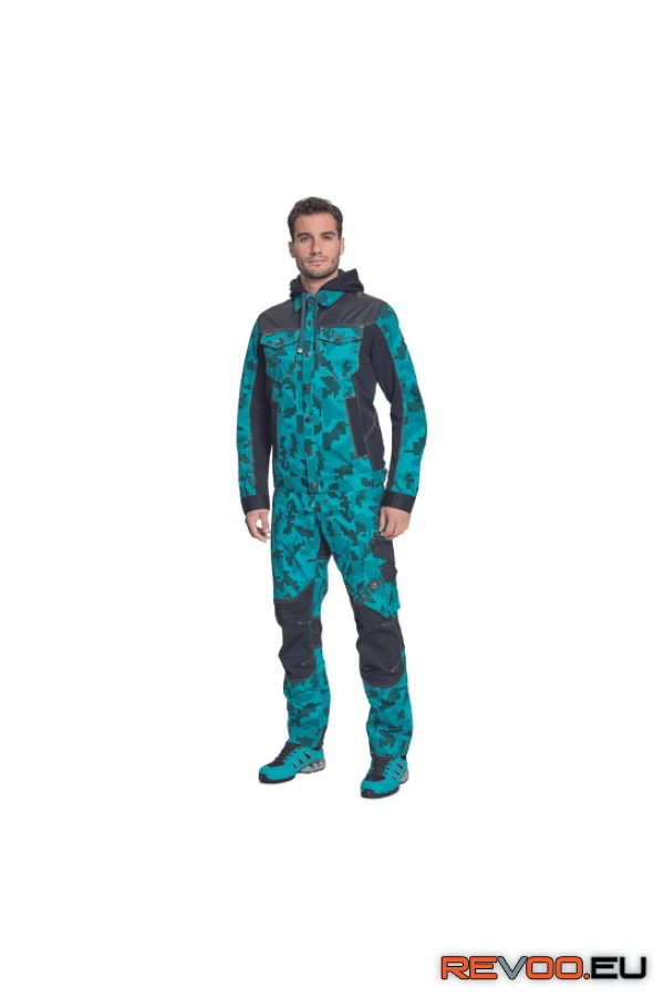 Neurum terepszínű kabát kapucnival Cerva c03510006 12.