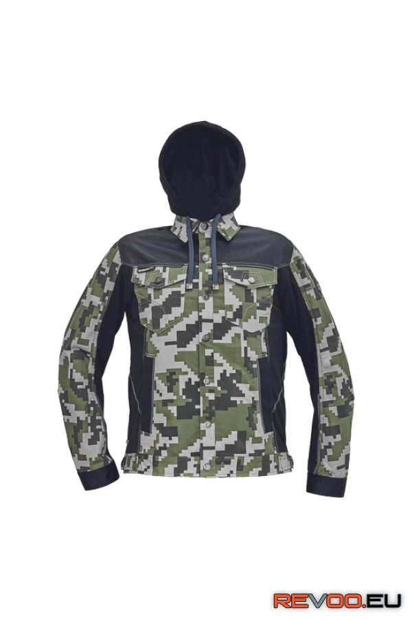 Neurum terepszínű kabát kapucnival Cerva c03510006 3.