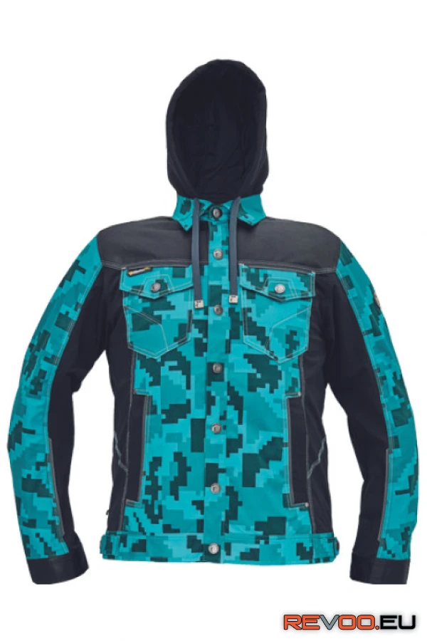 Neurum terepszínű kabát kapucnival Cerva c03510006 1.