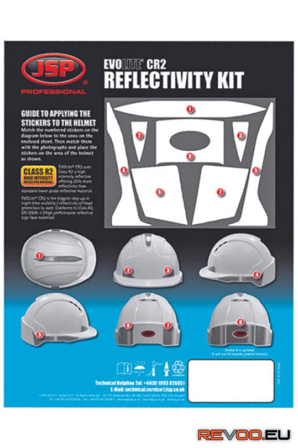 CR2 fényvisszaverő matricák JSP c0604006899999 1.