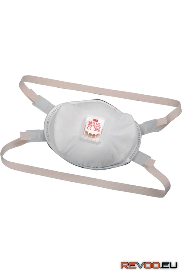 FFP3 R D szelepes pormaszk (5 db) 3M c07010006 1.