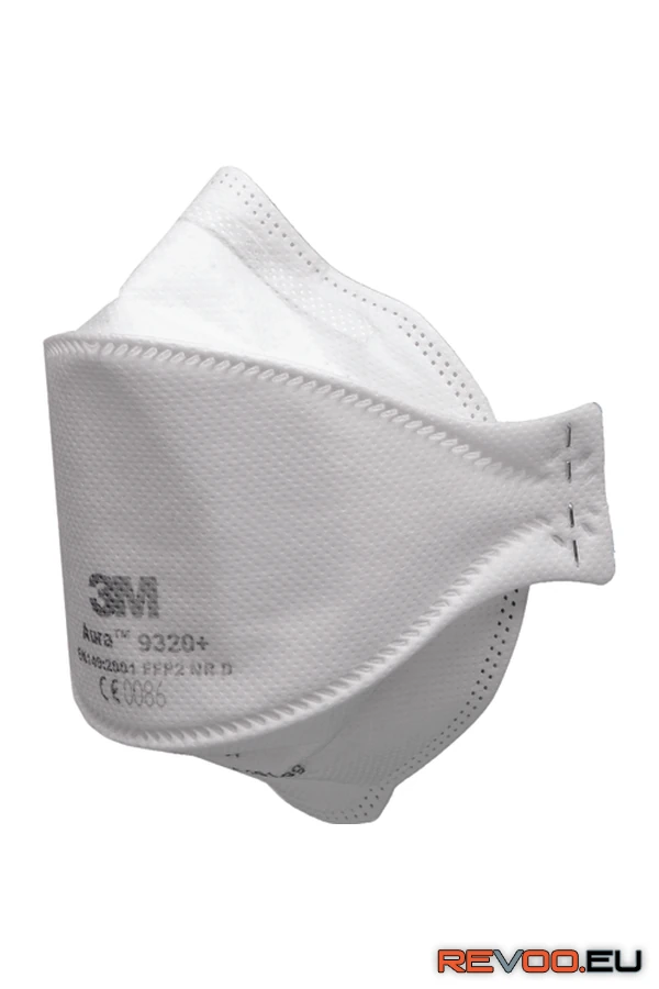 FFP2 NR D Aura BLK pormaszk (440 db) 3M c0701001099999BLK 1.