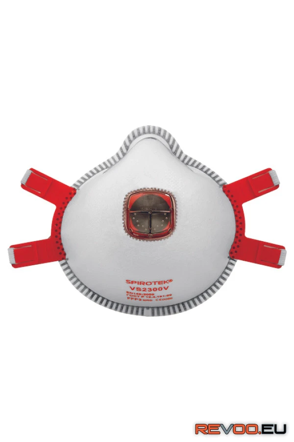 FFP3 NR D szelepes pormaszk VS2300V   Spirotek c0701009999999 1.