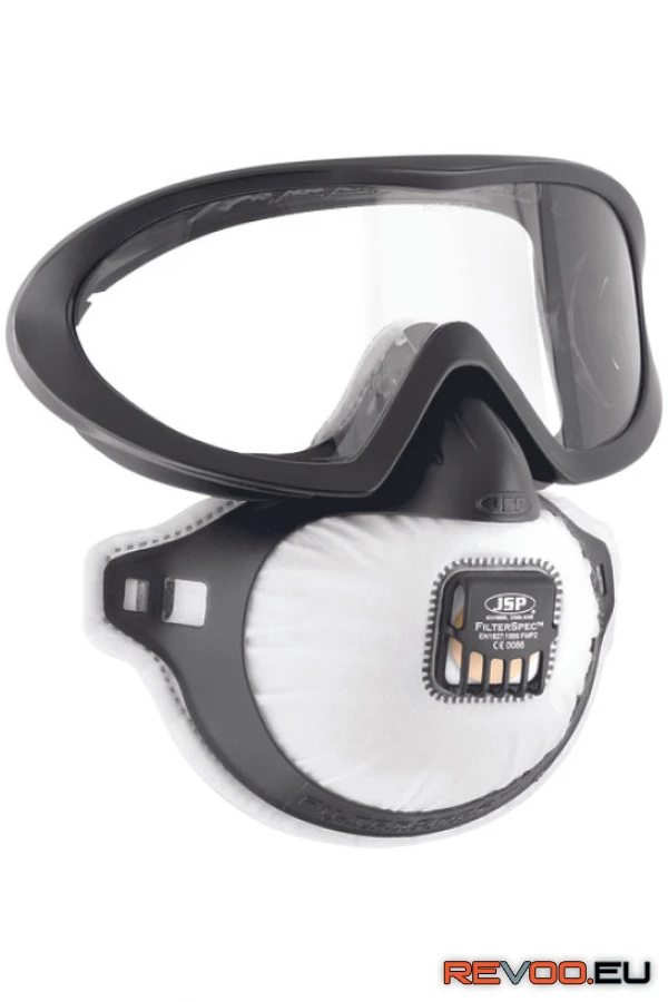 FFP2 NR V szelepes félálarc szemüveggel Filterspec Pro JSP c0701010099999 1.