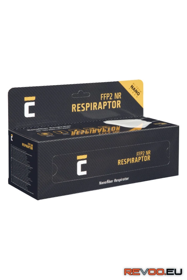 FFP2 NR pormaszk RespiRaptor 25db   Cerva c07010228 2.