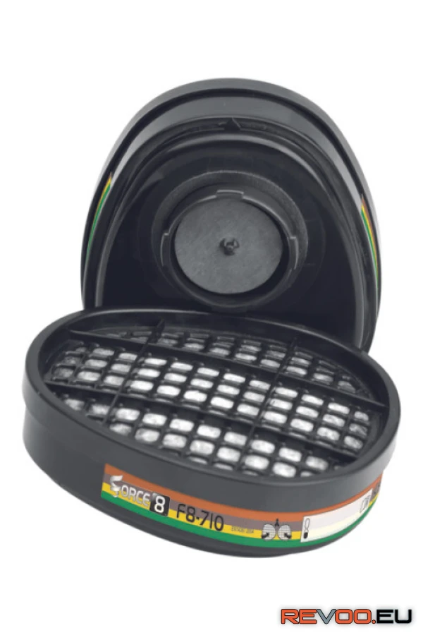 ABEK1 szűrőbetét Force 8 és Force 10 Typhoon álarcokhoz 2db/csomag JSP c0704004999999 1.