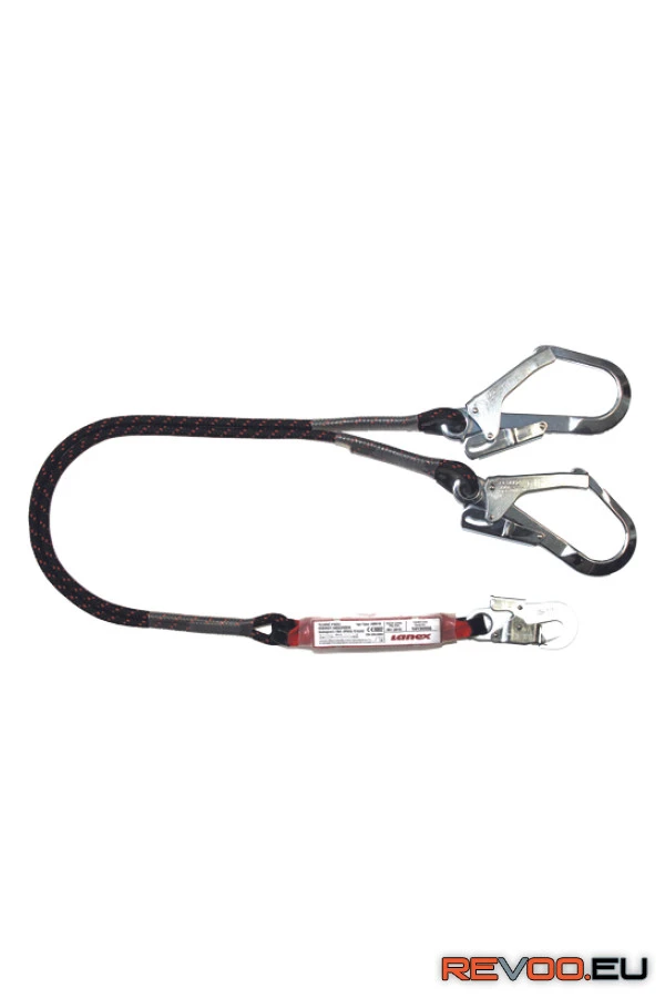 Y-kötél energiaelnyelővel és karabinerekkel PSA2LT22L   Lanex c0806000399999 2.