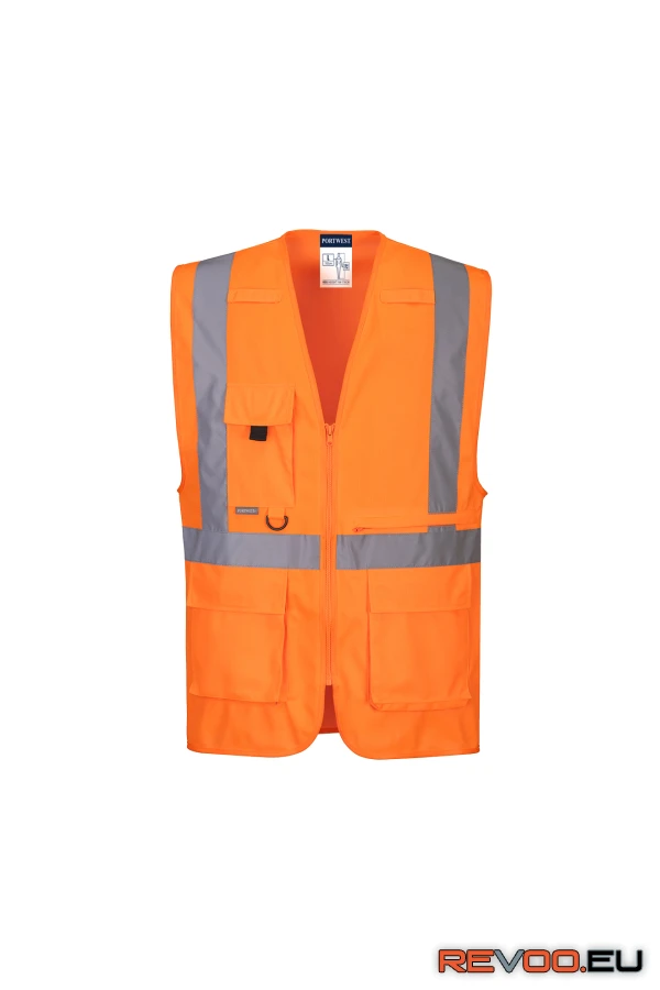 Hi-Vis Executive mellény tablet zsebbel Portwest C357 2.