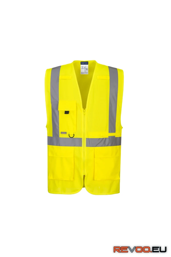 Hi-Vis Executive mellény tablet zsebbel Portwest C357 3.