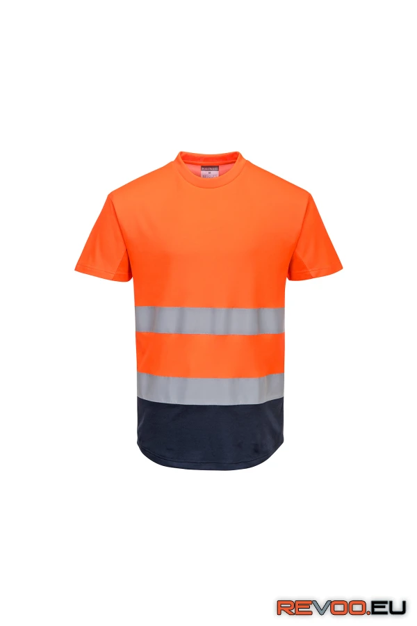 Kéttónusú Mesh póló   Portwest C395 2.