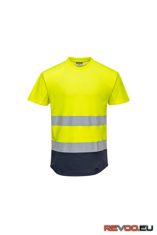 Kéttónusú Mesh póló   Portwest C395 3.