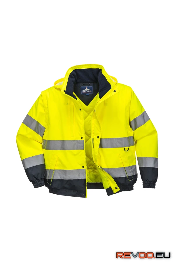 Hi-Vis 2 az 1-ben kabát   Portwest C468 3.