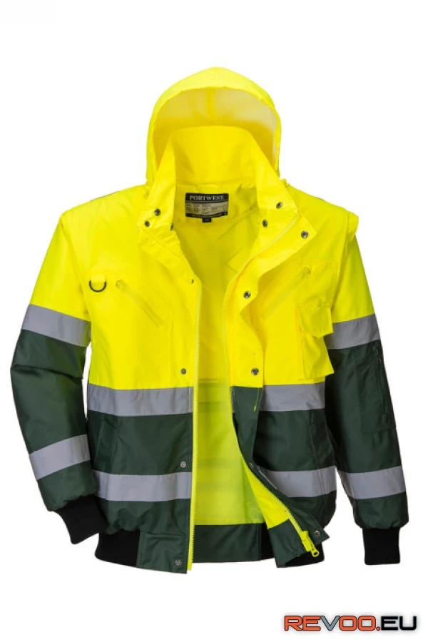 X Hi-Vis Bomber kabát Portwest C565 1.