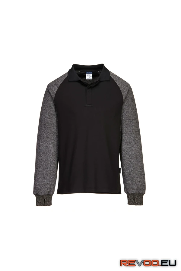 Galléros póló vágásálló ujjakkal Portwest CR15 2.