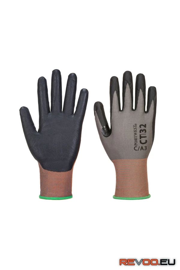 CT300 MR18 Micro nitrilhab vágásbiztos kesztyű   Portwest CT32 2.