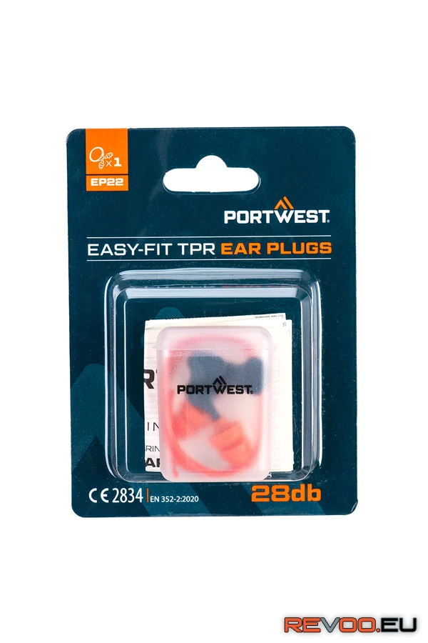 Easy Fit TPR zsinóros füldugó Portwest EP22 1.