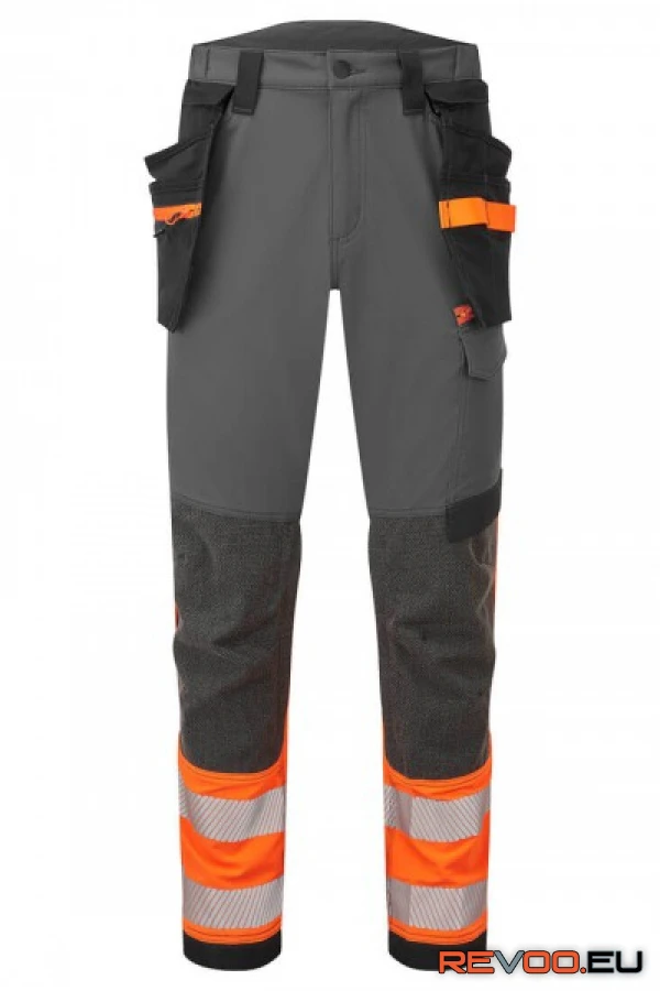 EV4 Hi-Vis Stretch Class 1 Holster lengőzsebes nadrág Portwest EV442 1.