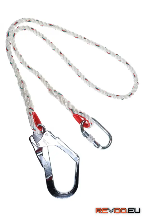 Kötél 1,5m karabinerekkel, poliészter Portwest FP21 1.