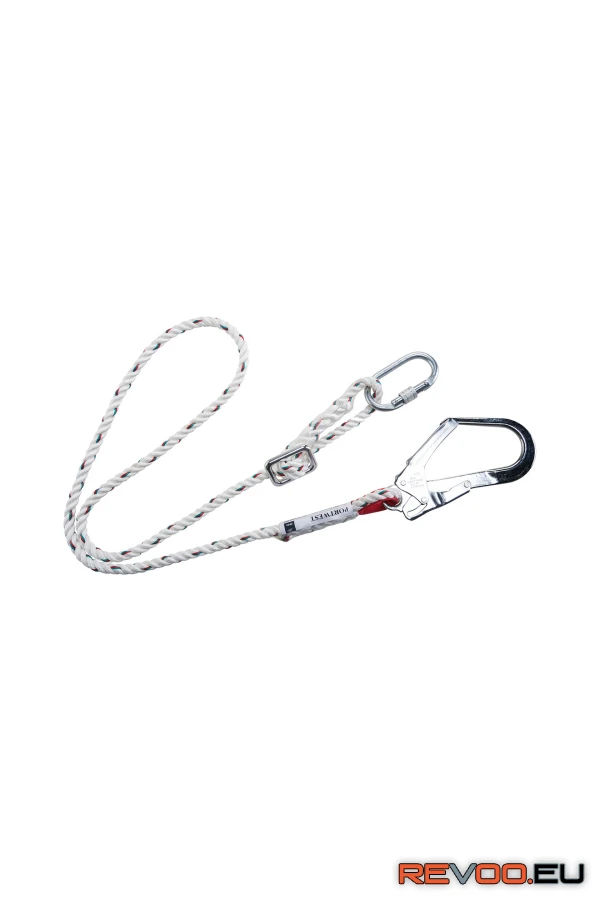 Kötél 2m karabinerekkel, állítható, poliészter   Portwest FP22 2.